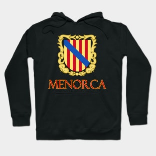 Menorca - Coat of Arms Design of the Spanish Balearic Island Hoodie